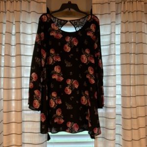 Speechless xl midi dress